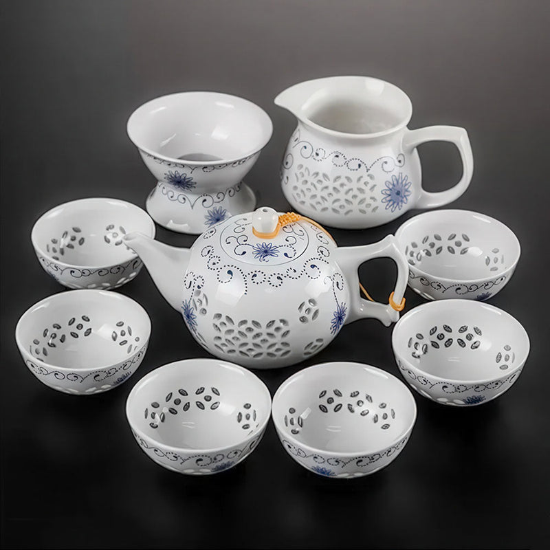 Service à Thé Chinois Vintage