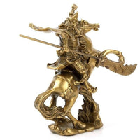 statue-chinoise-guerrier-a-cheval