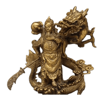 statue-chinoise-guerrier-dragon