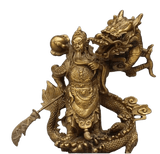 statue-chinoise-guerrier-dragon