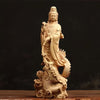 statue-chinoise-bois-ancien