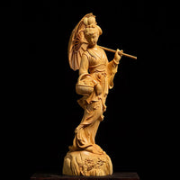 statue-chinoise-bois