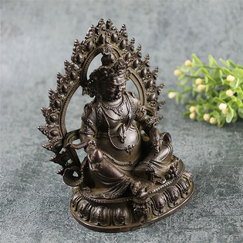 statue-chinoise-bronze
