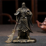 statue-guerrier-chinois-action
