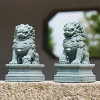 statue-lion-chinois-pierre