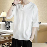 t-shirt-chinois-en-lin