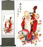tableau-chinois-dieu-de-la-longevite