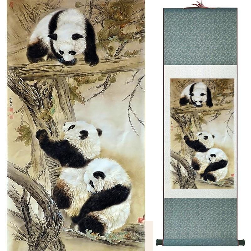 tableau-chinois-panda
