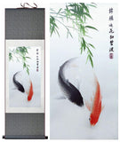 tableau-chinois-poissons-rouges