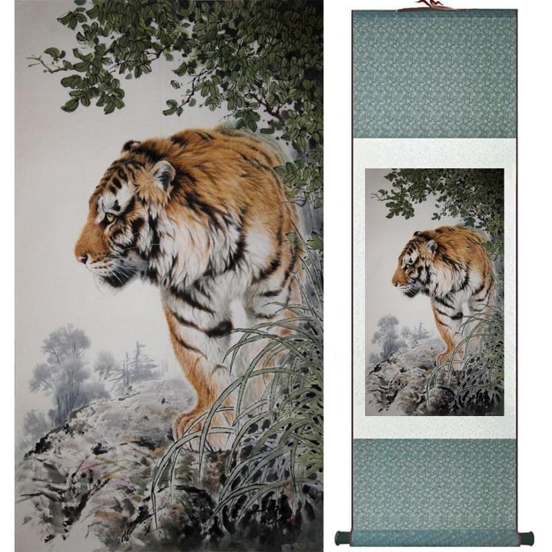 tableau-chinois-sagesse-du-tigre