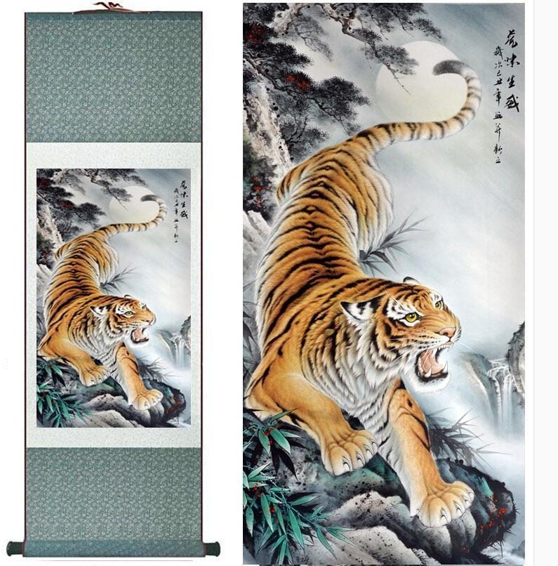 tableau-chinois-tigre-feroce