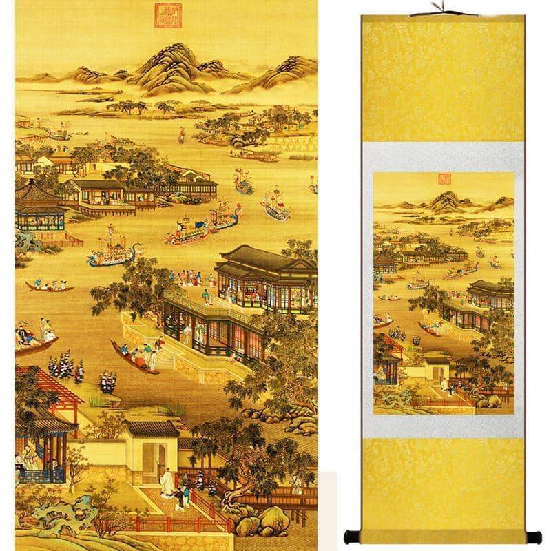 tableau-village-chinois
