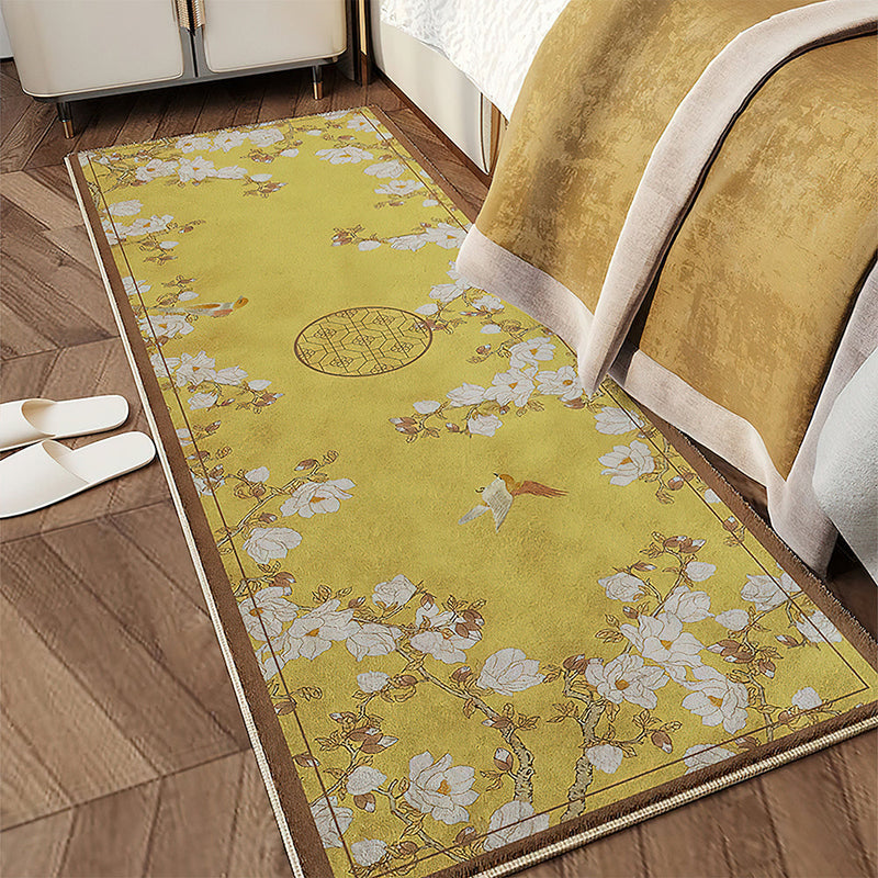 Tapis Chinois Jaune