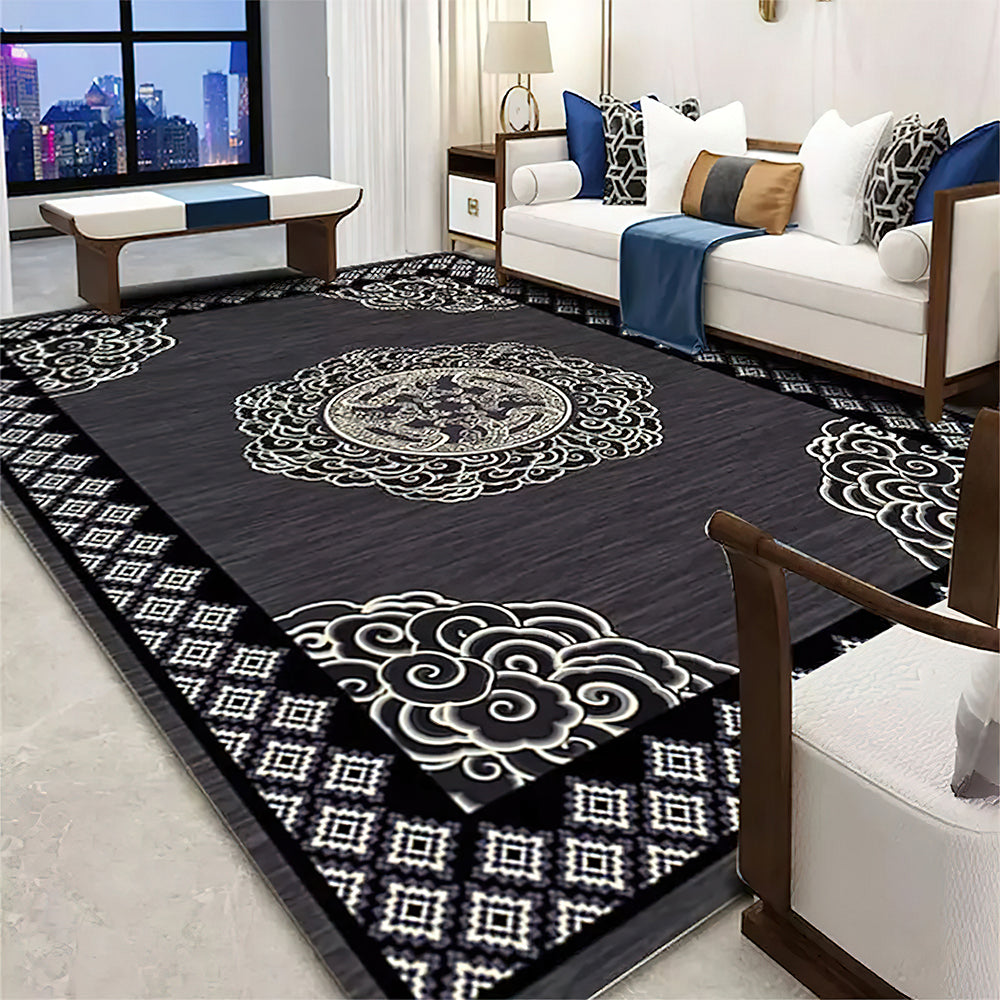 Tapis Chinois Noir
