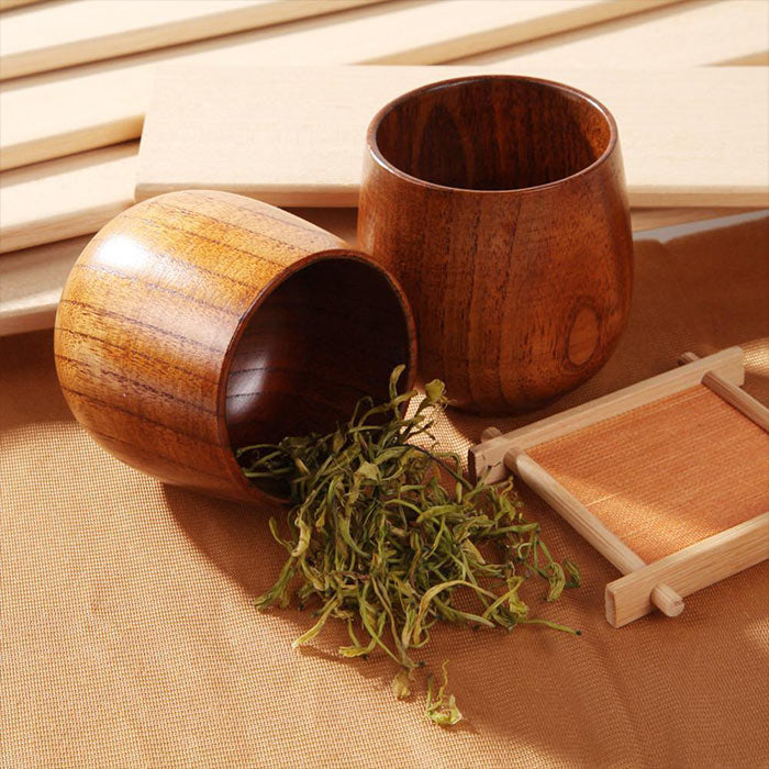 Tasse Chinoise Ancienne en Bois
