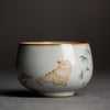 Tasse Chinoise En Porcelaine Chat