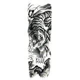 tatouage-tigre-chinois-tribal