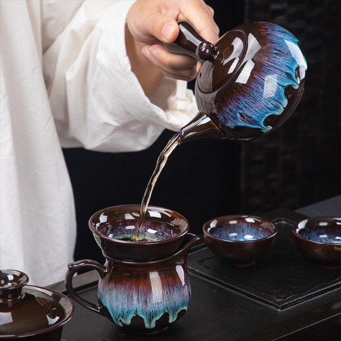 Théière Chinoise En Céramique Artisanale