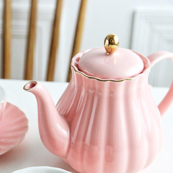 Théière Chinoise Vintage Rose