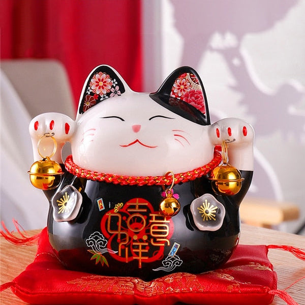 chat-chinois-blanc-porte-bonheur