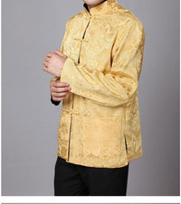 veste-chinoise-homme-jaune-et-bleue