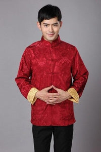 veste-chinoise-homme-rouge-et-doree