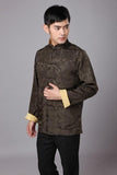 veste-chinoise-homme-verte-et-doree